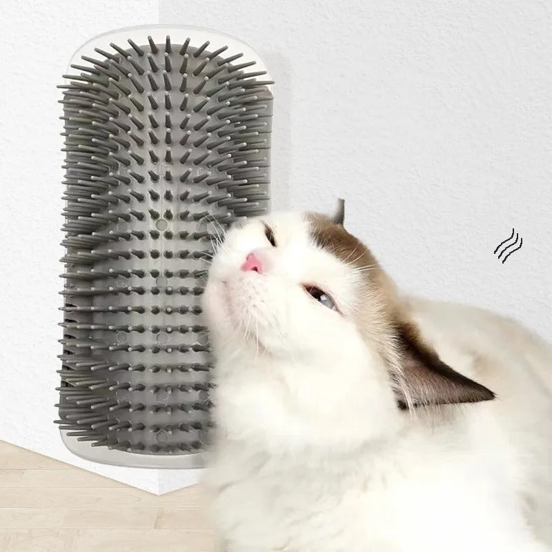 Massage Cat Brush & Corner Scratcher