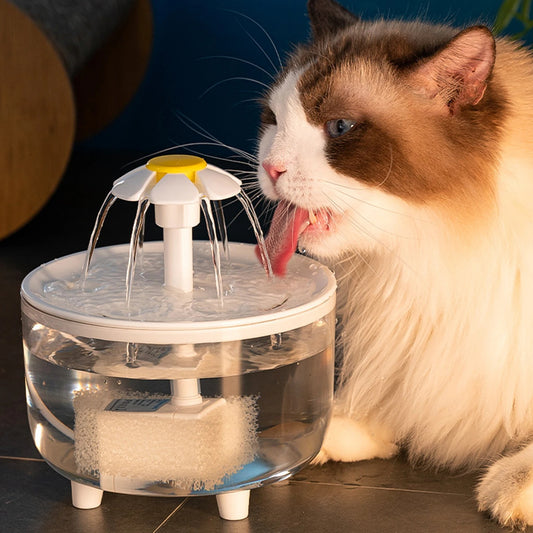 1L USB Cat Water Fountain with Filter