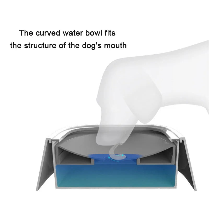 Spill-Proof Floating Pet Water Bowl