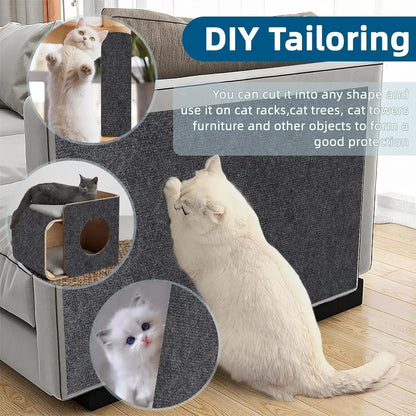 Trimmable Self-Adhesive Cat Scratching Mat