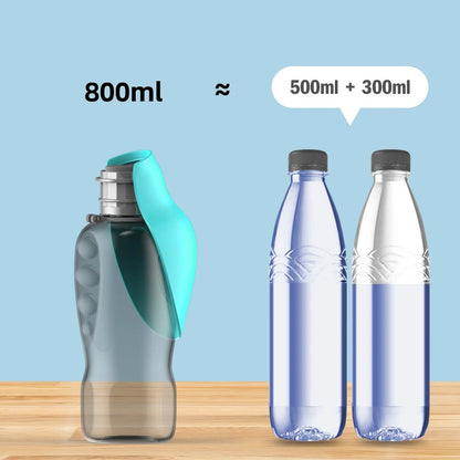 800ml Portable Travel Water Bottle for Pets