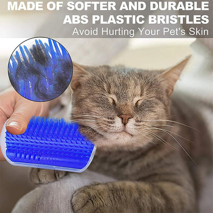 Massage Cat Brush & Corner Scratcher